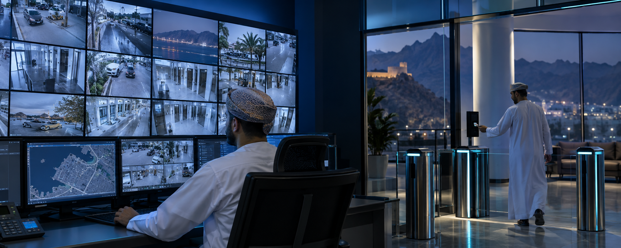 Hardsoft security systems delivery in Oman